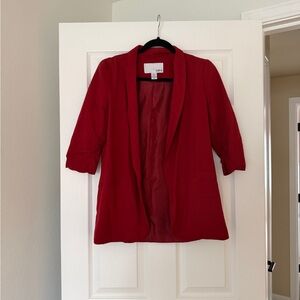 Bar III Scarlet Blazer